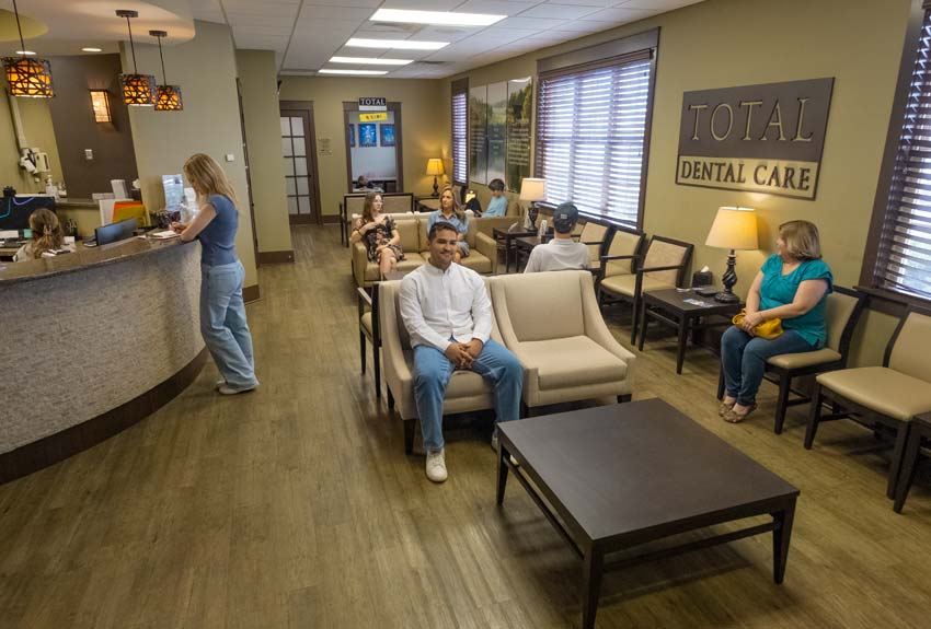 Total Dental interior lobby